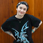 Immagine del prodotto Yu-Gi-Oh! - T-shirt nera con Drago Bianco Occhi Blu