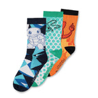 Immagine del prodotto Pokemon - Set di 3 calzini Charmander, Squirtle, Bulbasaur