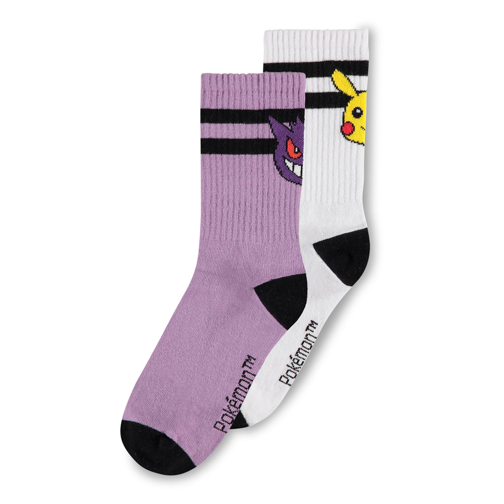 Immagine del prodotto Pokemon - Set di 2 Calzini Pikachu & Gengar