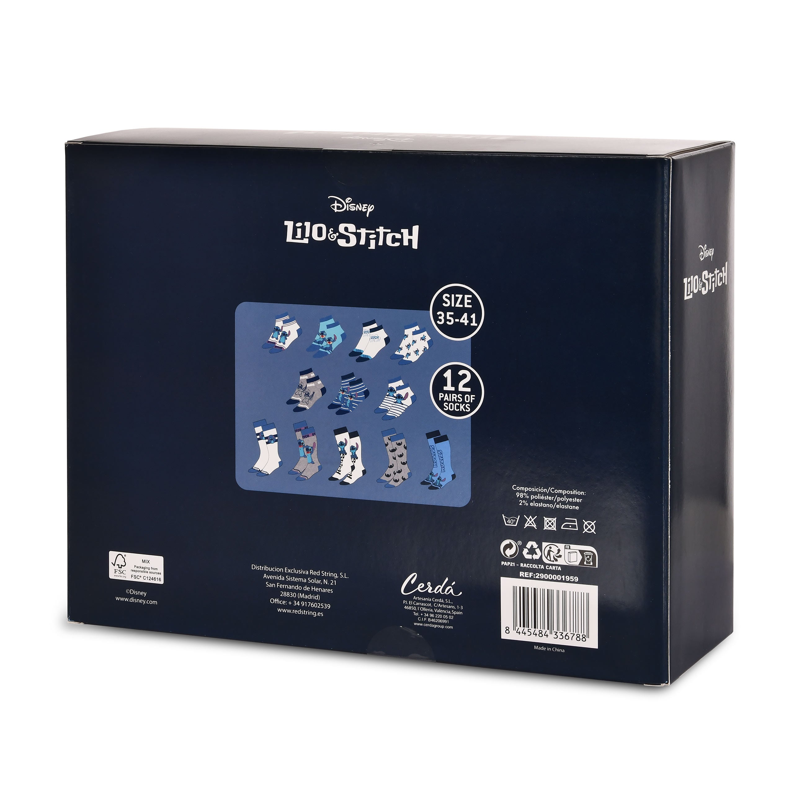 Immagine del prodotto Lilo & Stitch - Calendario dell'Avvento Calzini Stitch