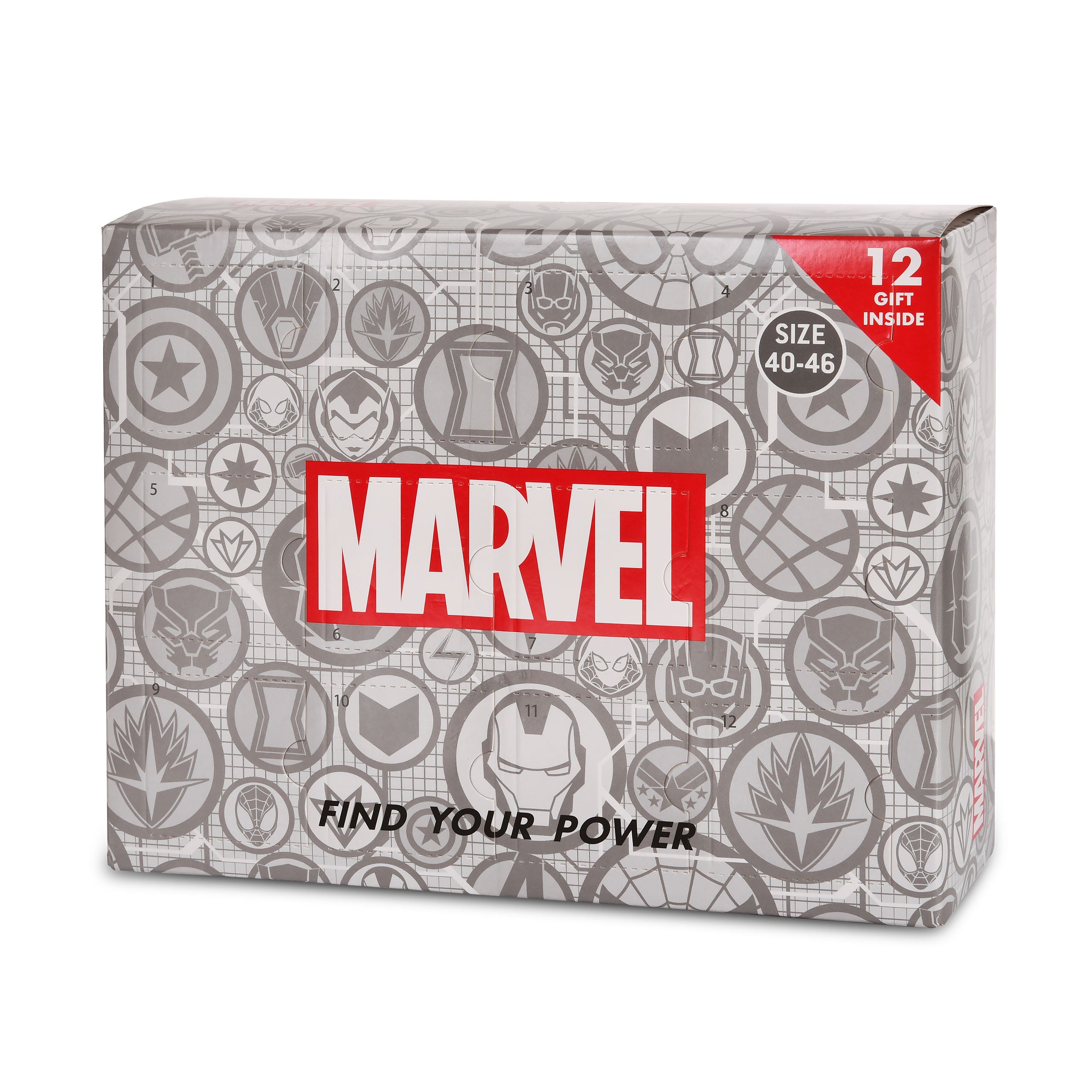 Immagine del prodotto Marvel - Calendario dell'Avvento con calzini degli eroi