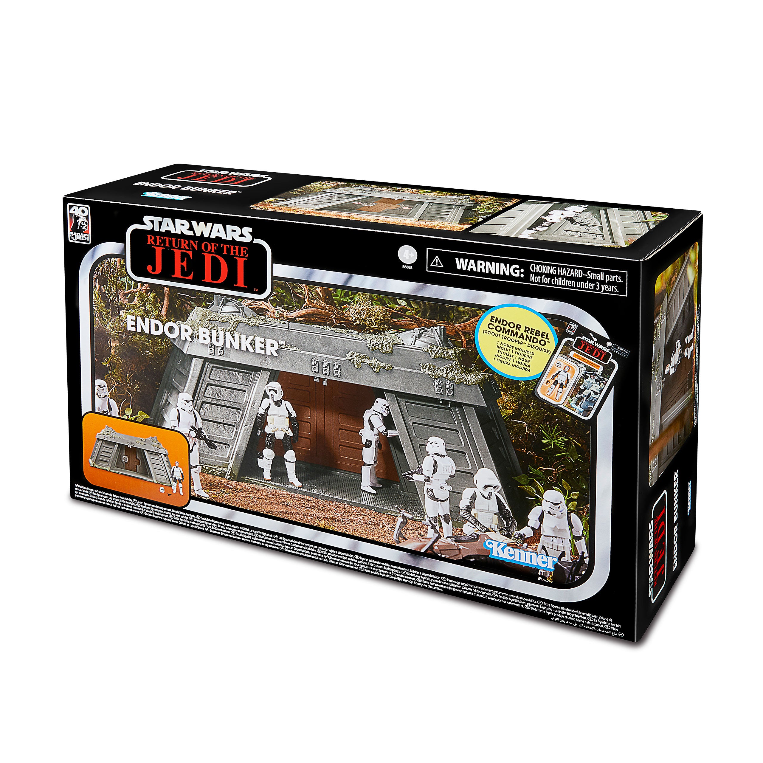 Immagine del prodotto Star Wars - Bunker Endor con set di gioco Ribelle di Endor