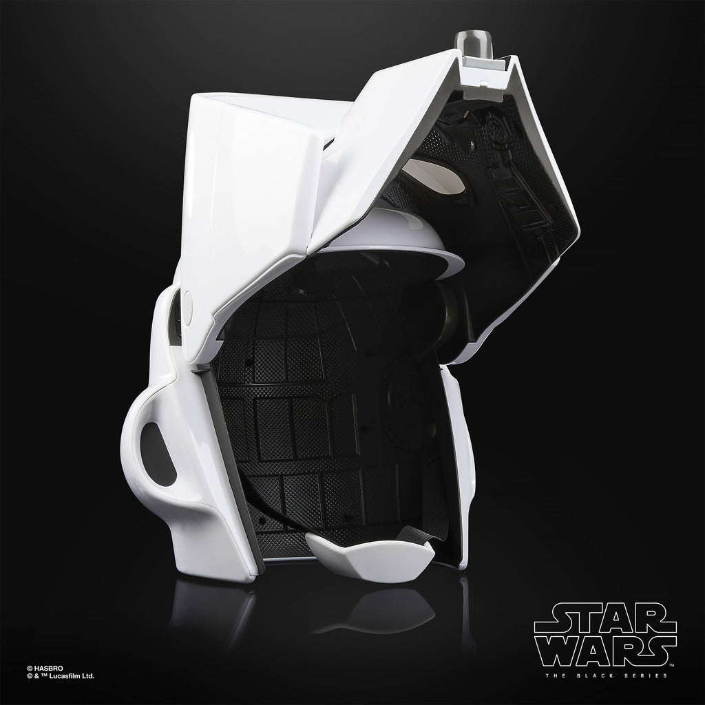 Immagine del prodotto Star Wars - Casco Premium della Serie Nera Scout Trooper