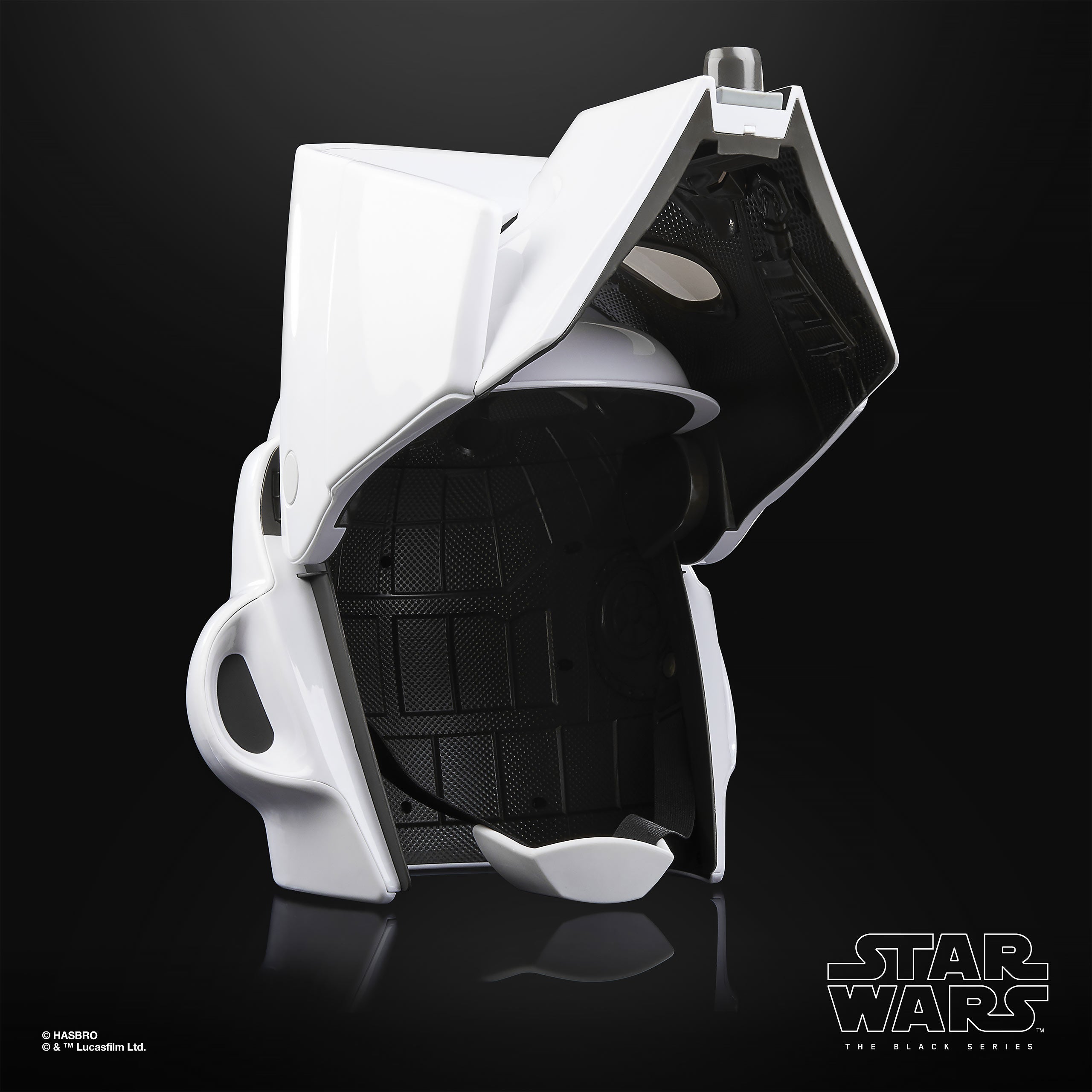 Immagine del prodotto Star Wars - Casco Premium della Serie Nera Scout Trooper