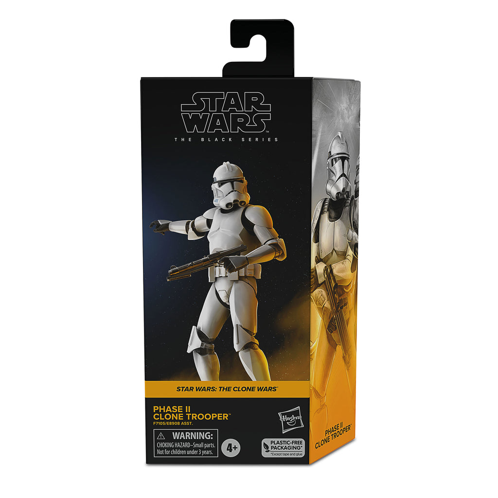 Product image Star Wars The Clone Wars - Phase II Clone Trooper Black Series Action Figure