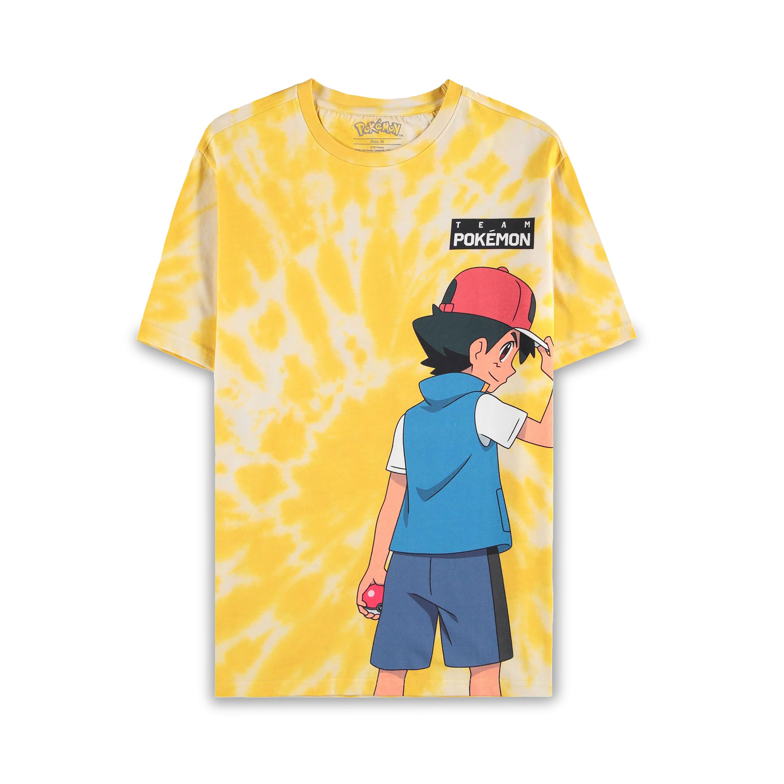 Immagine del prodotto Pokemon - Maglietta gialla di Ash e Pikachu
