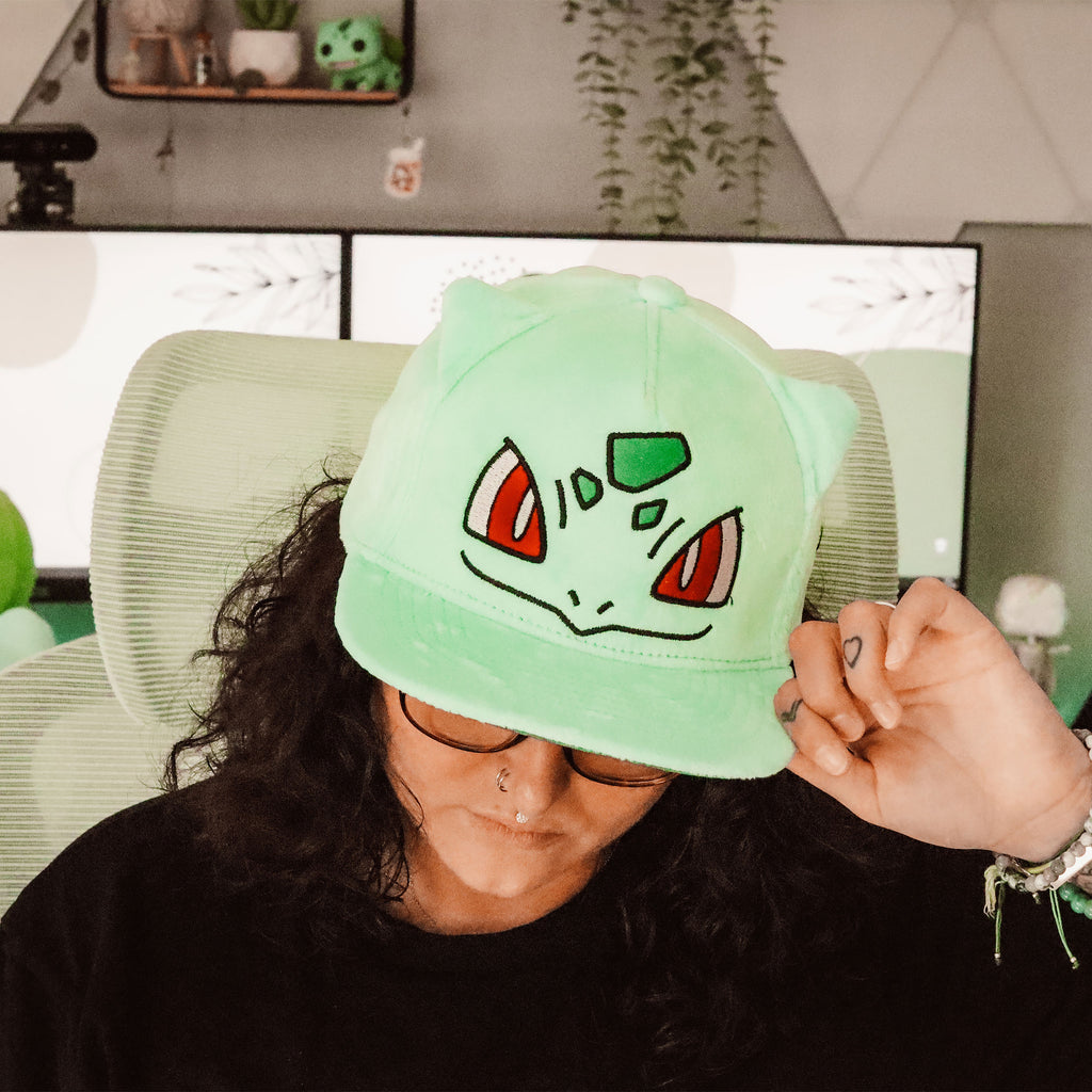 Immagine del prodotto Pokemon - Cappello Snapback in Peluche Bulbasaur