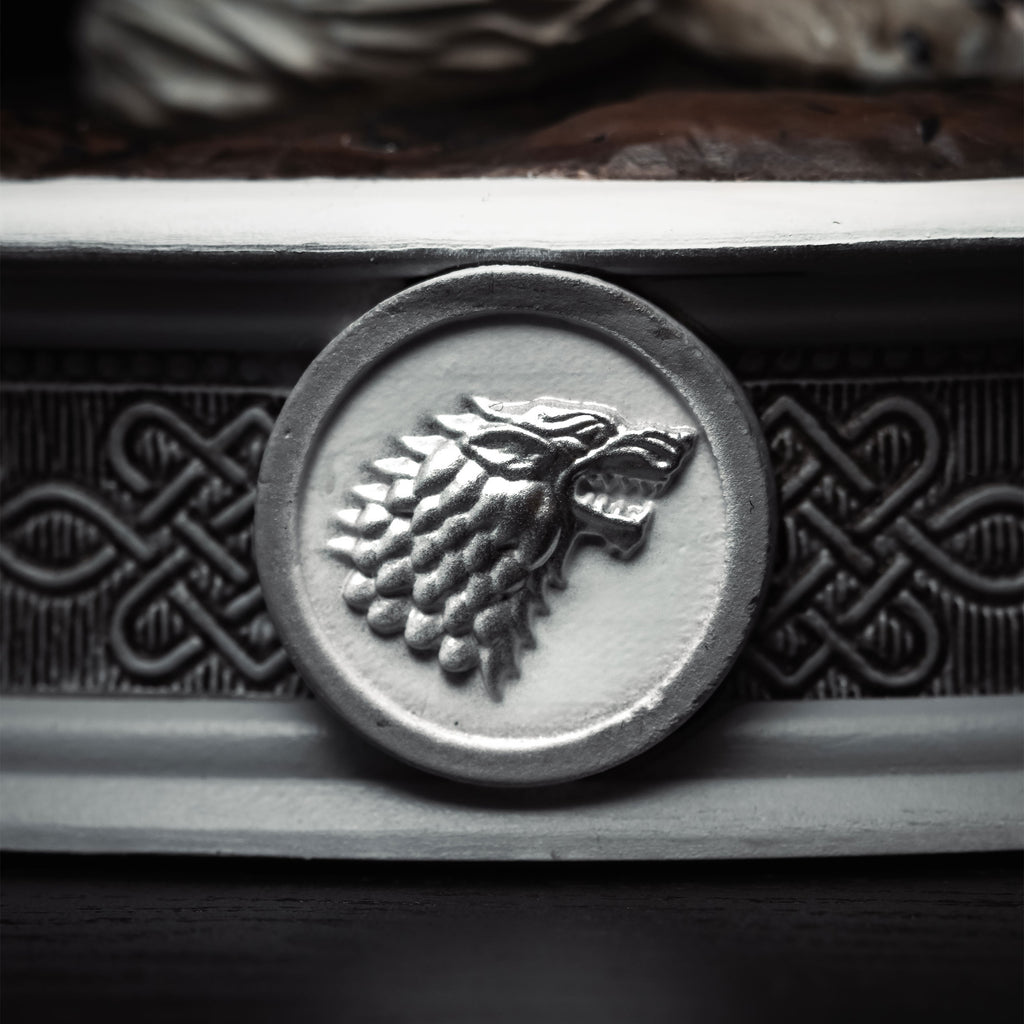 Immagine del prodotto Il Trono di Spade - Diorama di Jon Snow con lupo ombra
