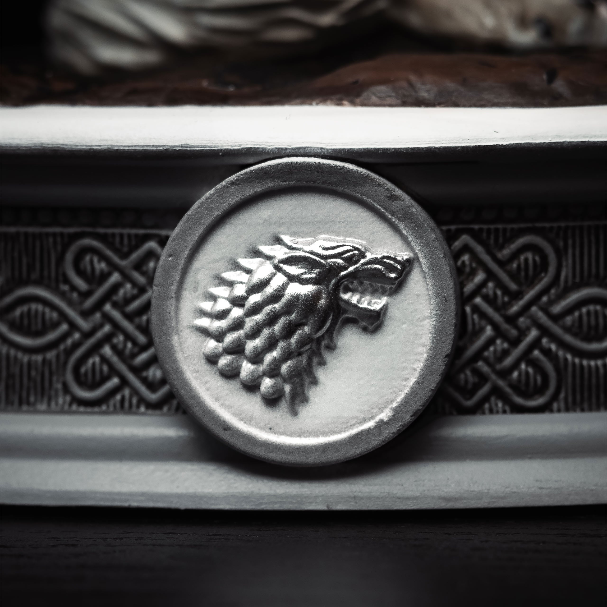Immagine del prodotto Il Trono di Spade - Diorama di Jon Snow con lupo ombra