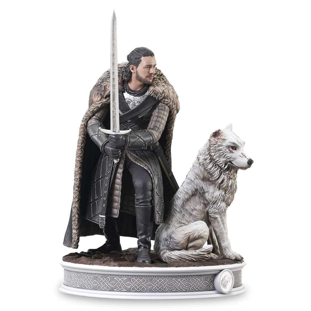 Immagine del prodotto Il Trono di Spade - Diorama di Jon Snow con lupo ombra