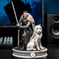 Immagine del prodotto Il Trono di Spade - Diorama di Jon Snow con lupo ombra