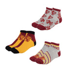 Immagine del prodotto Harry Potter - Set di 3 calzini Gryffindor