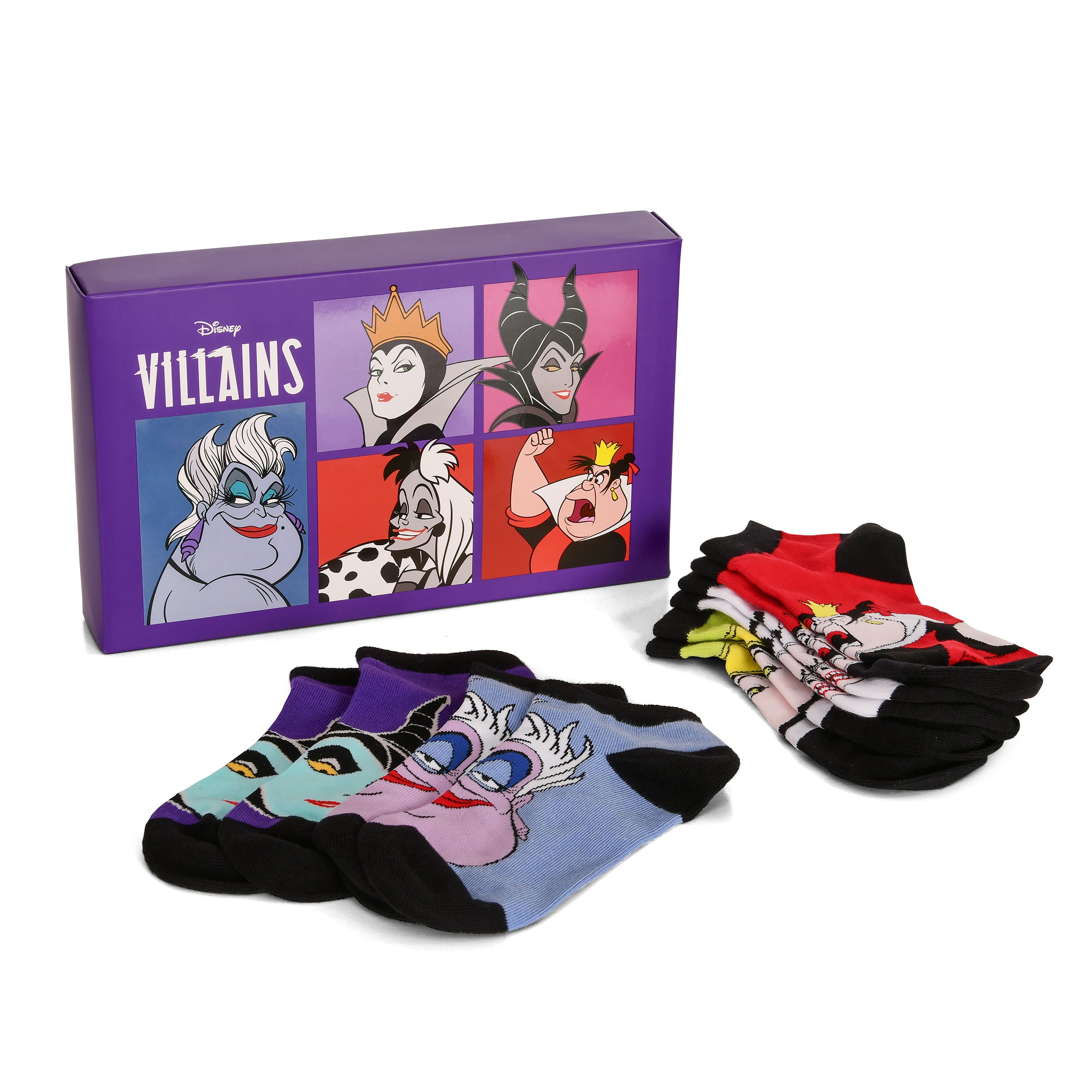 Immagine del prodotto Disney - Villains Bad Girls Sneaker Calzini Set di 5