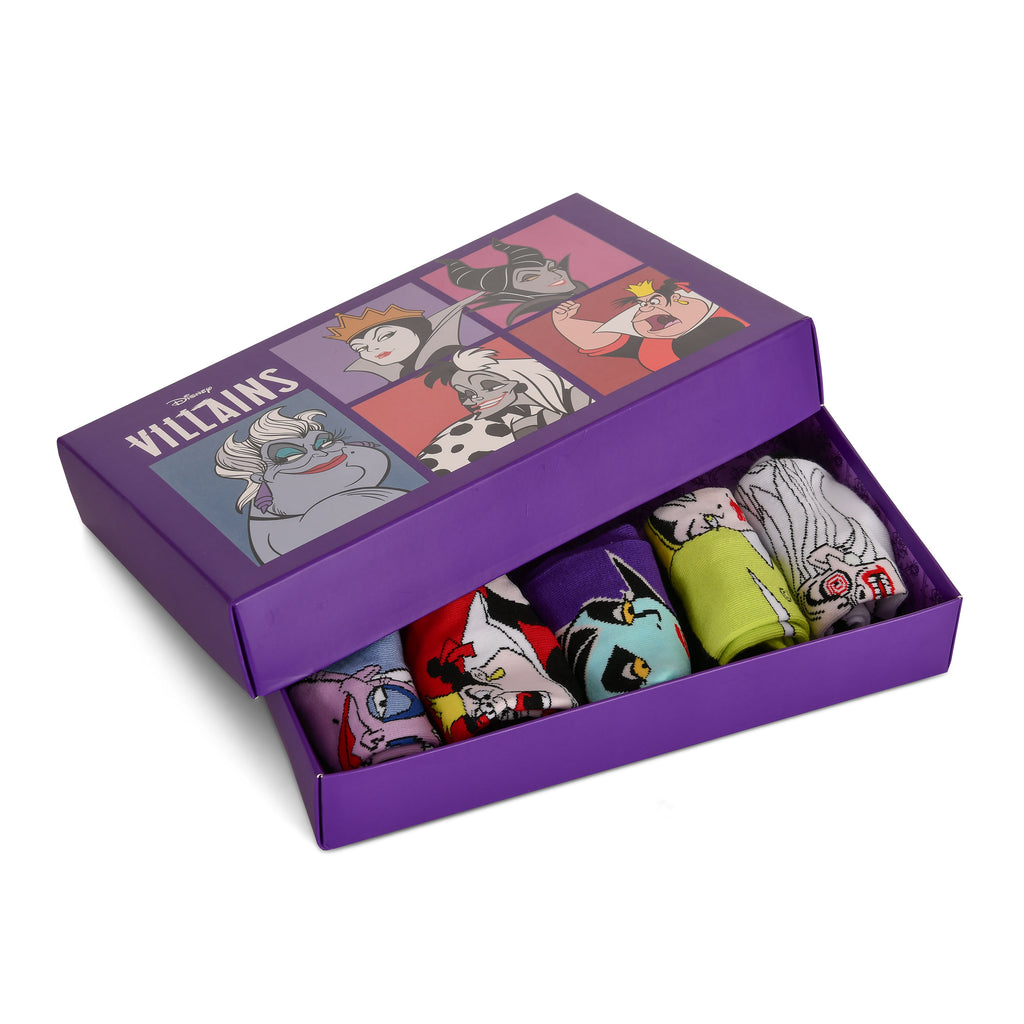 Immagine del prodotto Disney - Villains Bad Girls Sneaker Calzini Set di 5