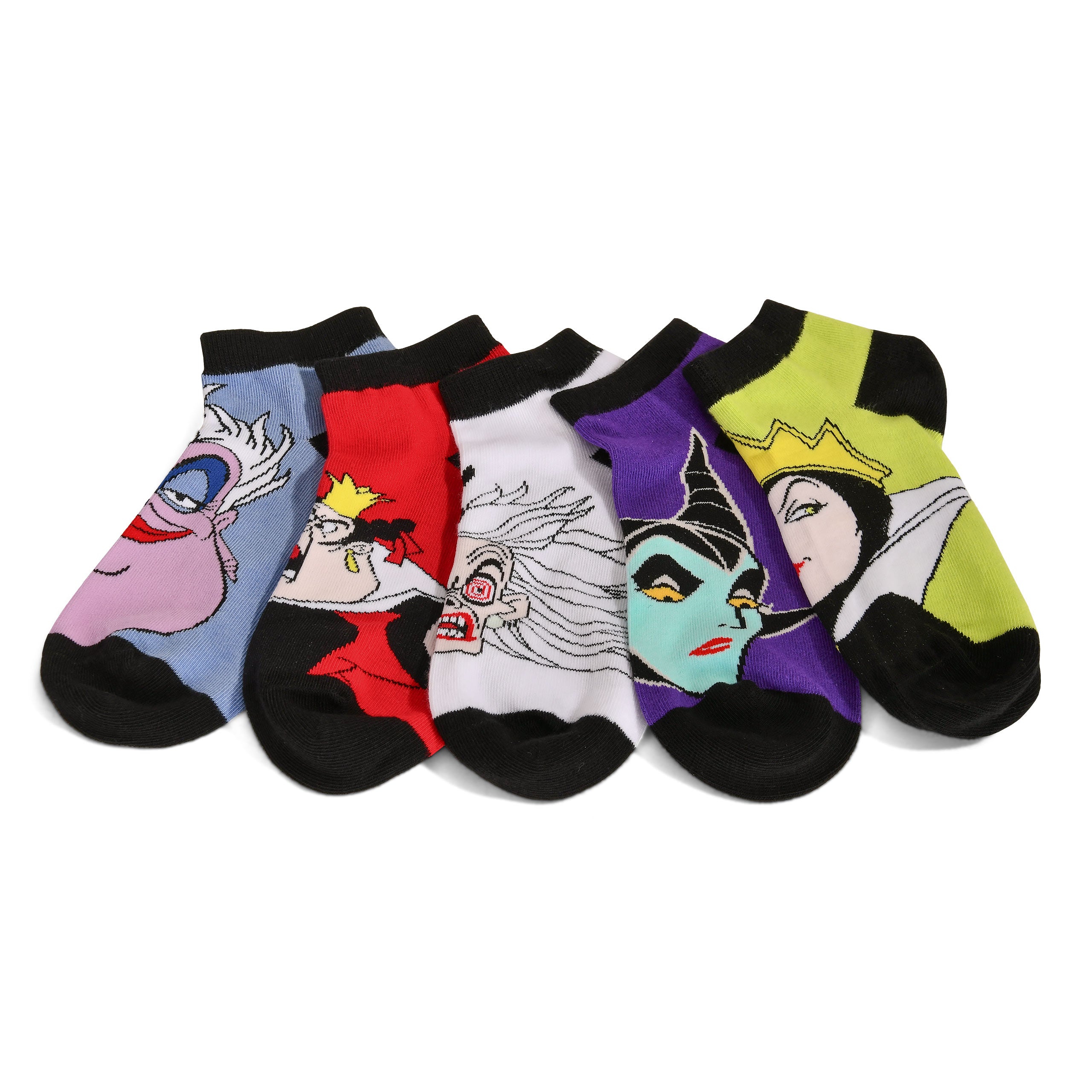 Immagine del prodotto Disney - Villains Bad Girls Sneaker Calzini Set di 5
