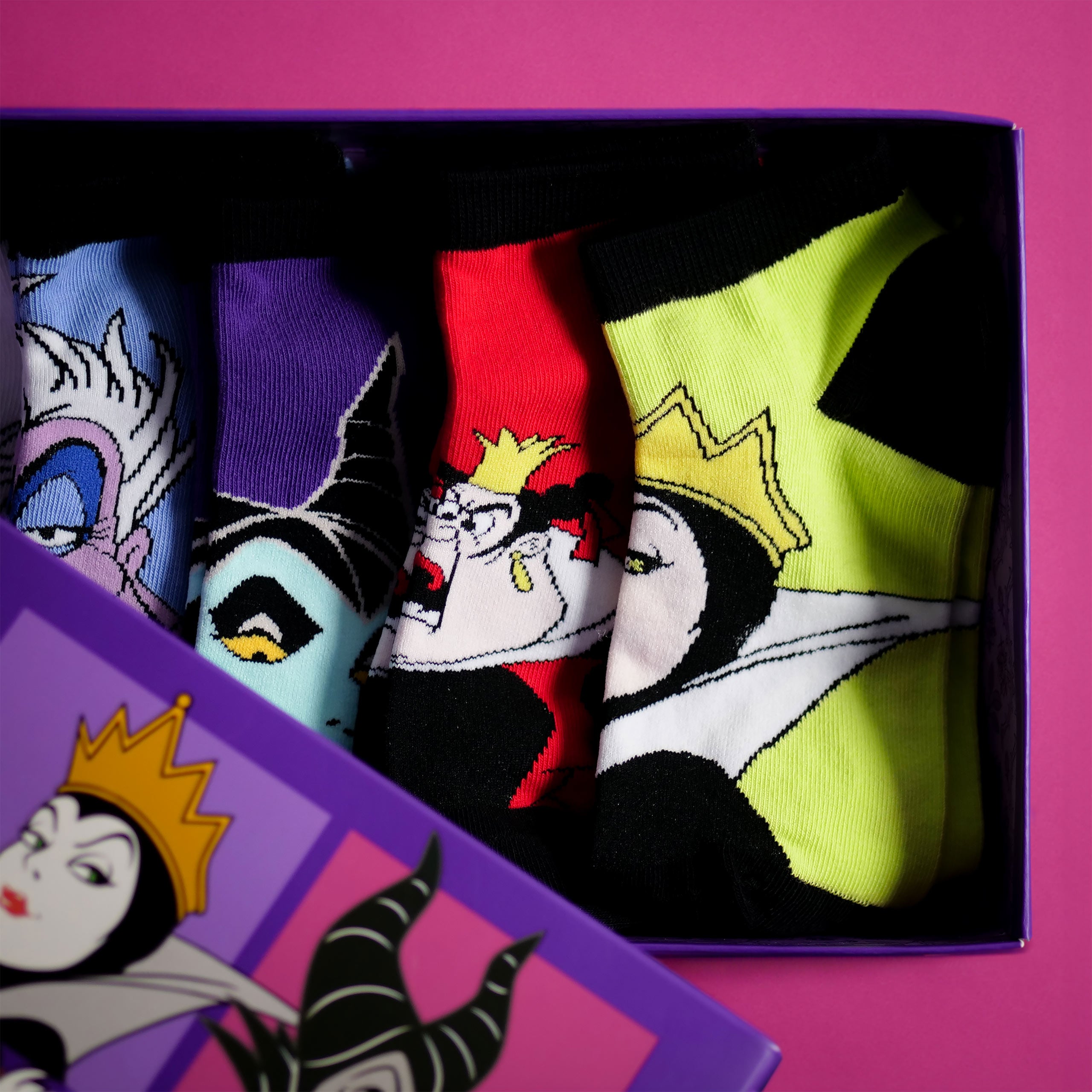 Immagine del prodotto Disney - Villains Bad Girls Sneaker Calzini Set di 5