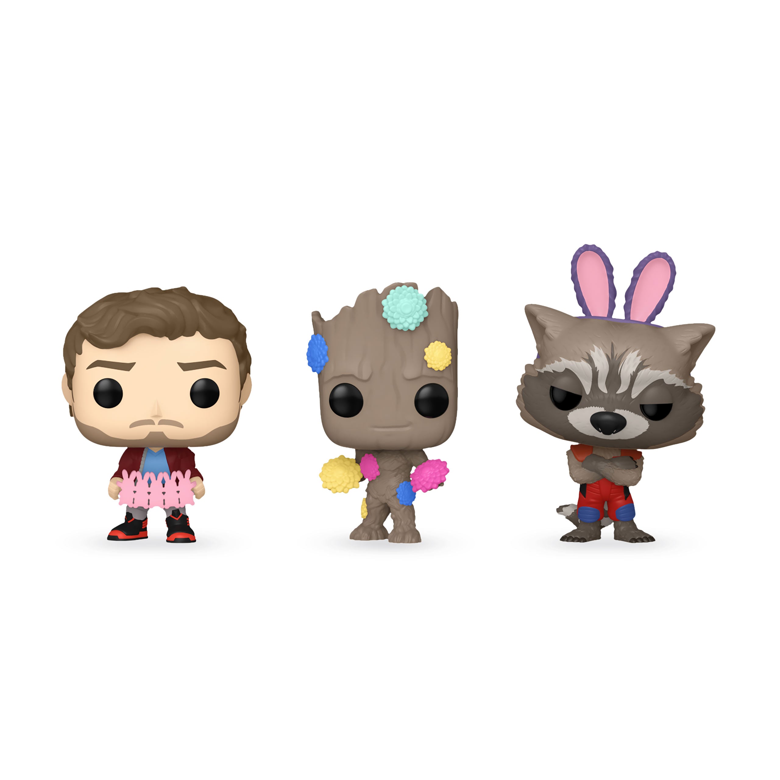 Immagine del prodotto Guardians of the Galaxy Funko Pocket Pop Set di 3 figure Edizione Pasquale