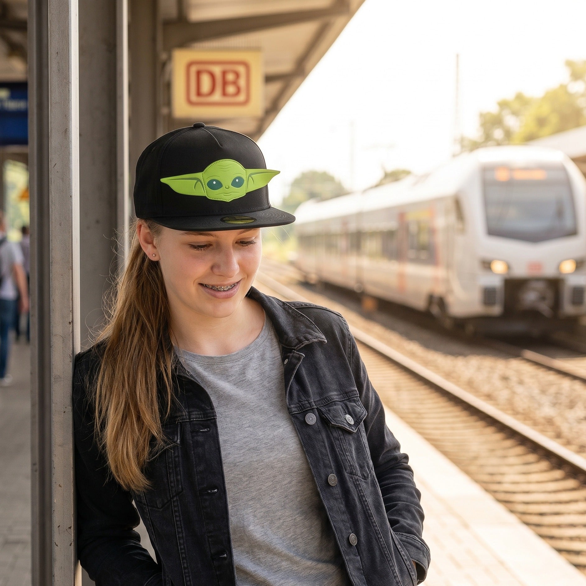 Immagine del prodotto Cappello Snapback Grogu nero - Star Wars The Mandalorian