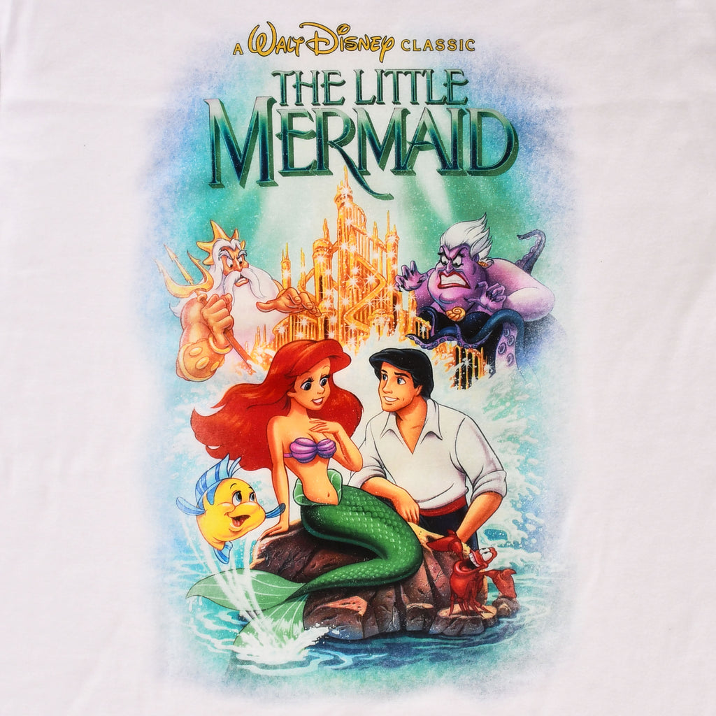 Immagine del prodotto Ariel - T-shirt classica con poster bianco