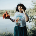 Immagine del prodotto Ariel - T-shirt classica con poster bianco