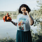 Immagine del prodotto Ariel - T-shirt classica con poster bianco