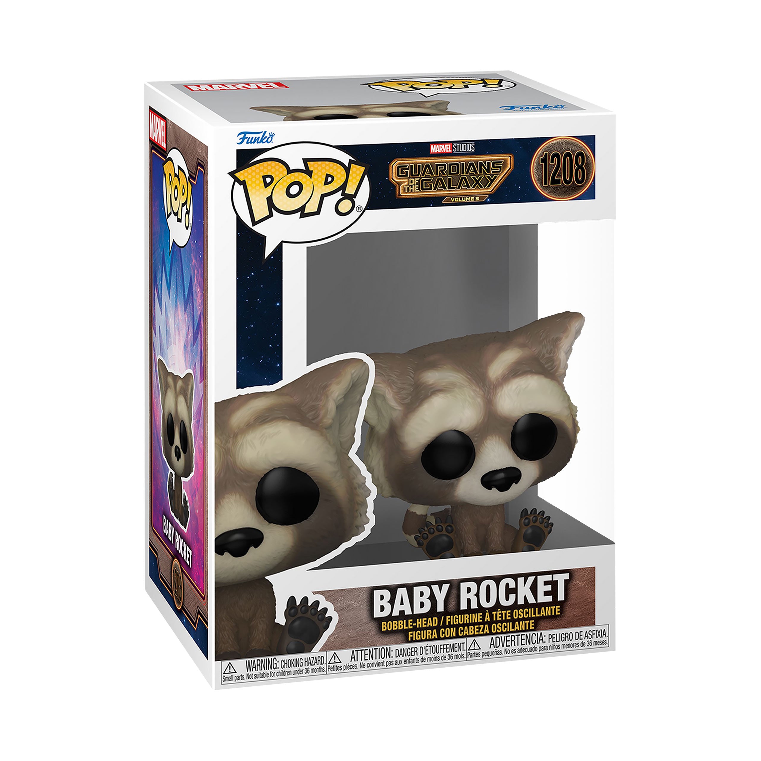 Immagine del prodotto Guardiani della Galassia - Baby Rocket Funko Pop Figura con Testa Oscillante