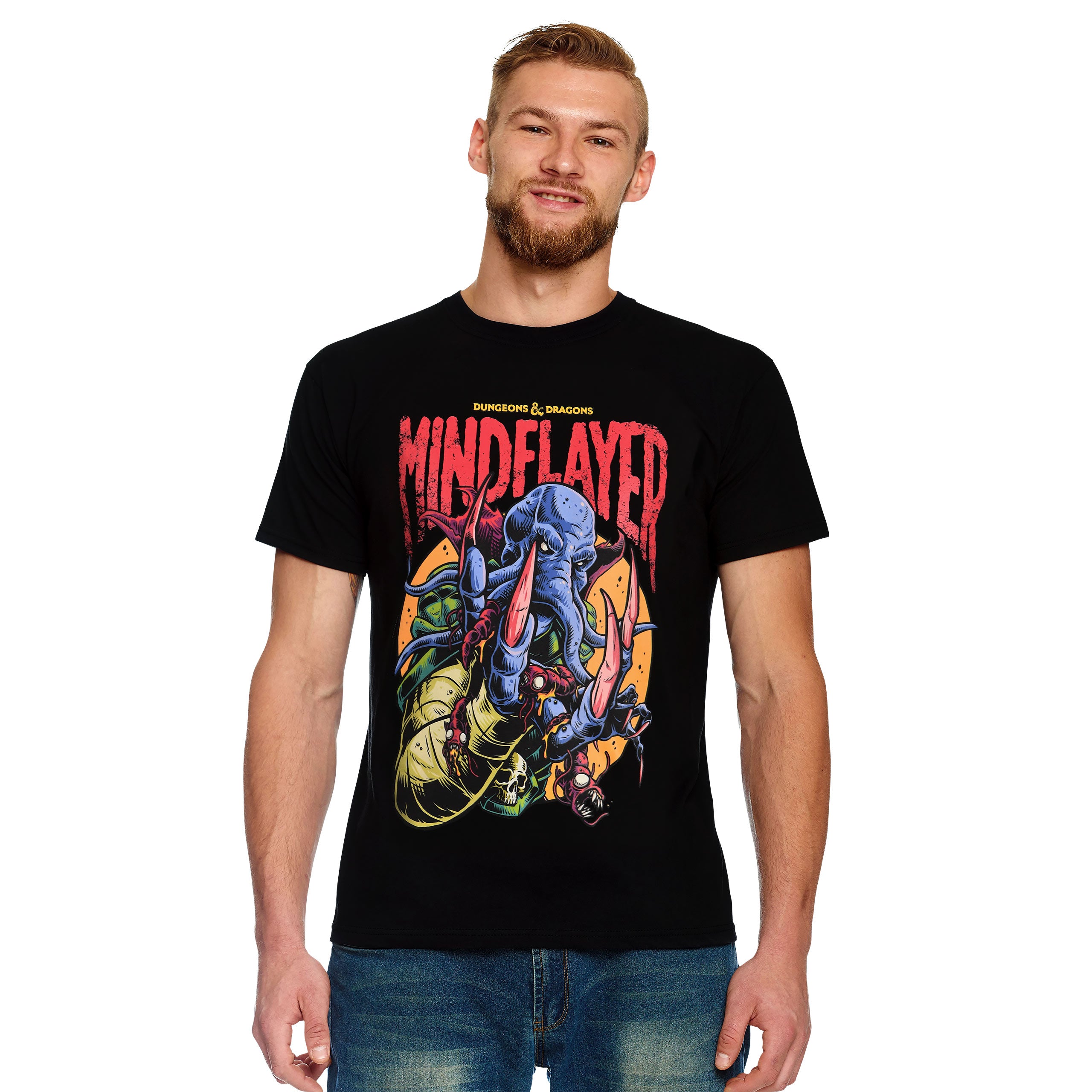 Immagine del prodotto Dungeons & Dragons - T-shirt Mindflayer nera