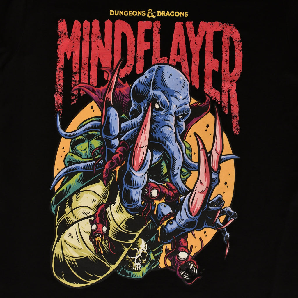Immagine del prodotto Dungeons & Dragons - T-shirt Mindflayer nera