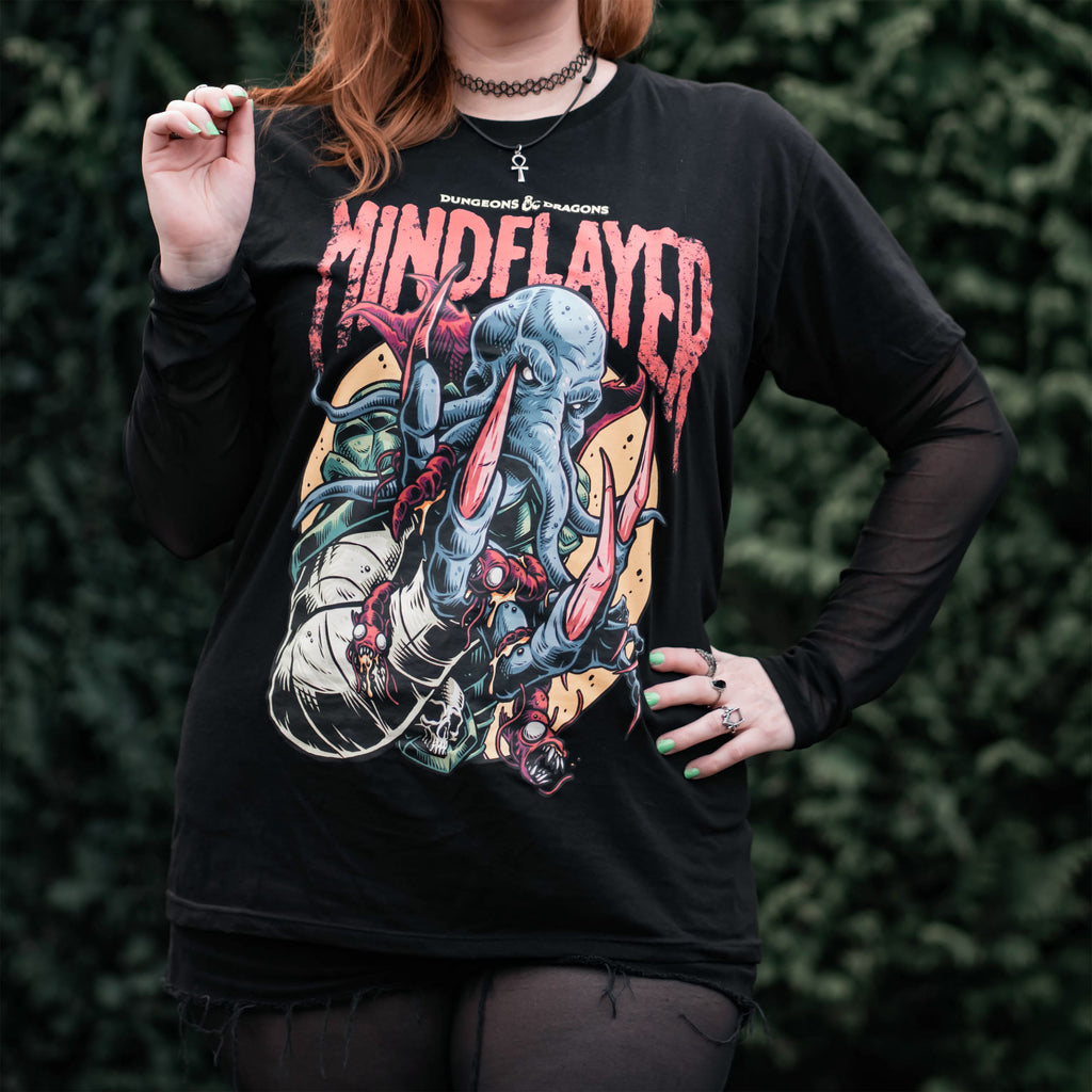Immagine del prodotto Dungeons & Dragons - T-shirt Mindflayer nera
