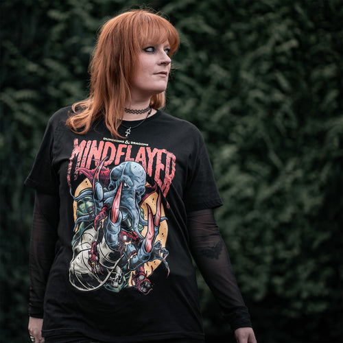 Immagine del prodotto Dungeons & Dragons - T-shirt Mindflayer nera