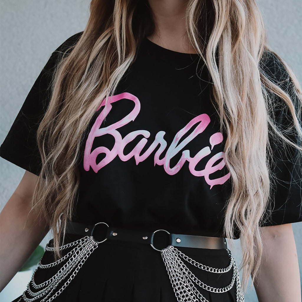Product image Barbie - Melted Logo T-Shirt black