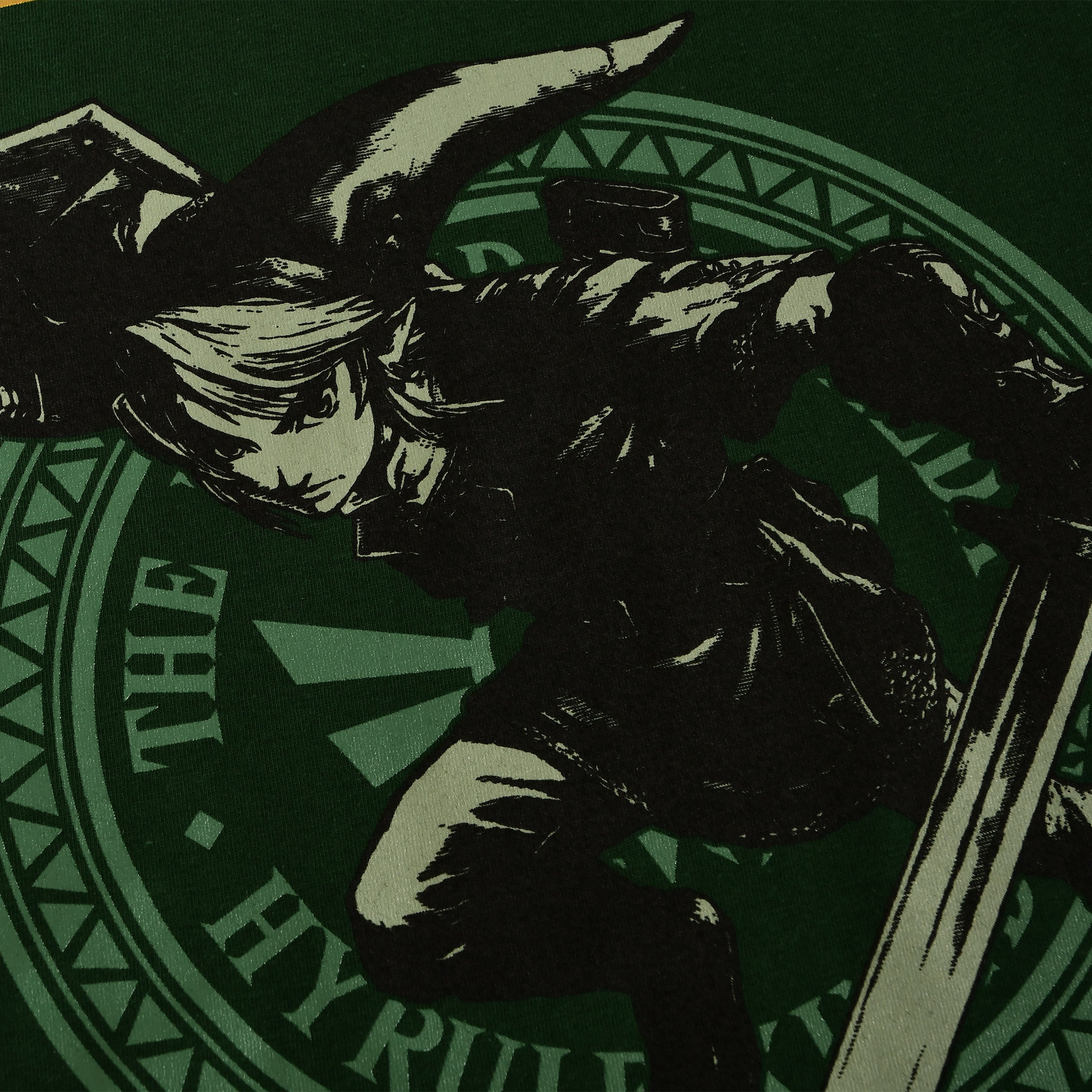 Immagine del prodotto Zelda - T-shirt verde con posa di Link