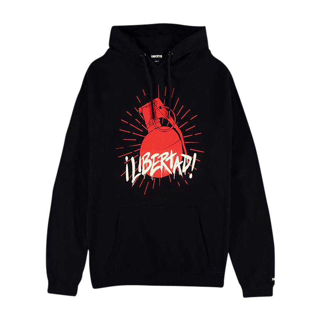 Immagine del prodotto Far Cry - Libertad Granata Felpa con cappuccio nera