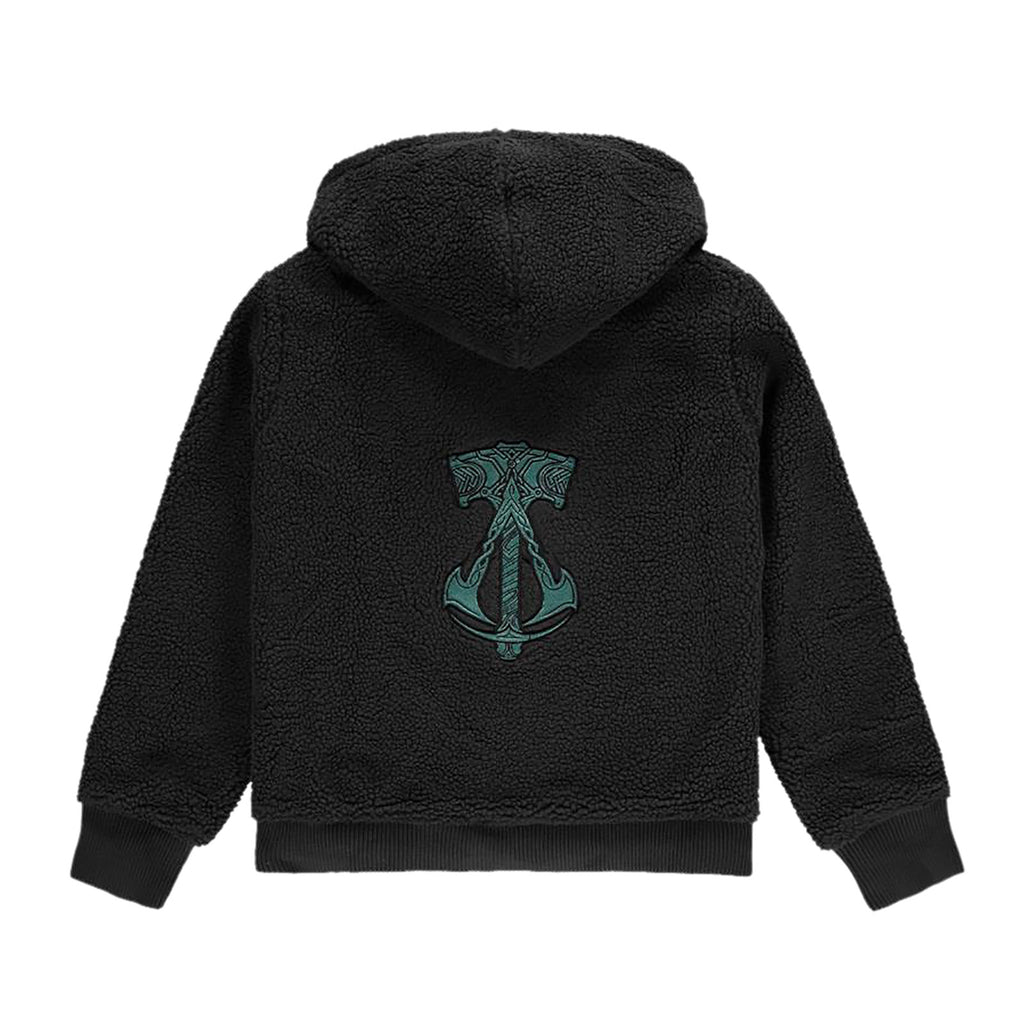 Immagine del prodotto Assassins Creed - Valhalla Giacca con cappuccio in peluche nero