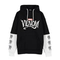 Immagine del prodotto Venom - Felpa con cappuccio nera e bianca con logo