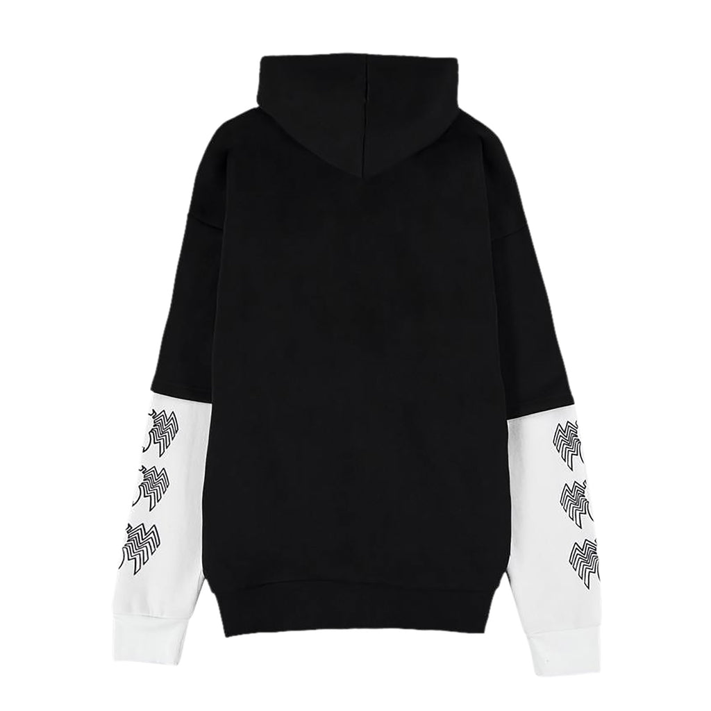 Immagine del prodotto Venom - Felpa con cappuccio nera e bianca con logo