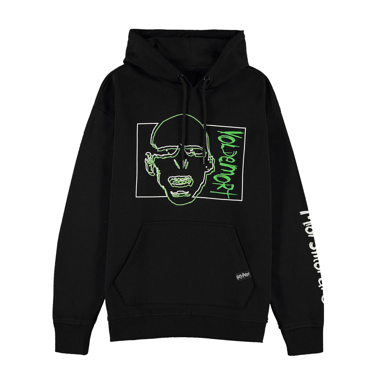 Immagine del prodotto Harry Potter - Felpa con cappuccio Voldemort nera