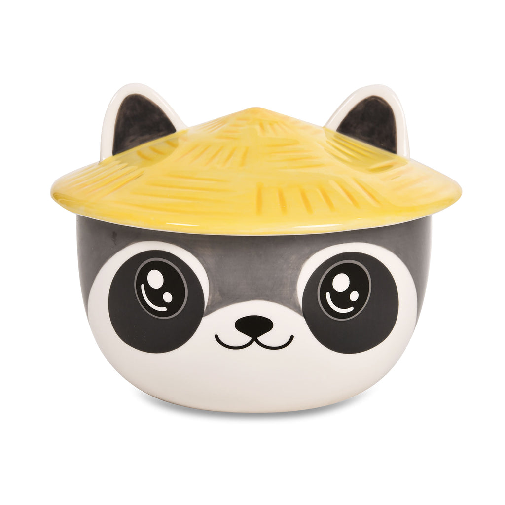 Immagine del prodotto Ciotola Kawaii di Procione con Coperchio per Fan di Anime