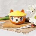 Immagine del prodotto Ciotola Kawaii di Alpaca con coperchio per fan di Anime