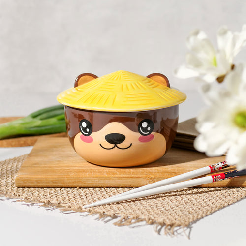 Product image Otter Kawaii Bowl with Lid for Anime Fans