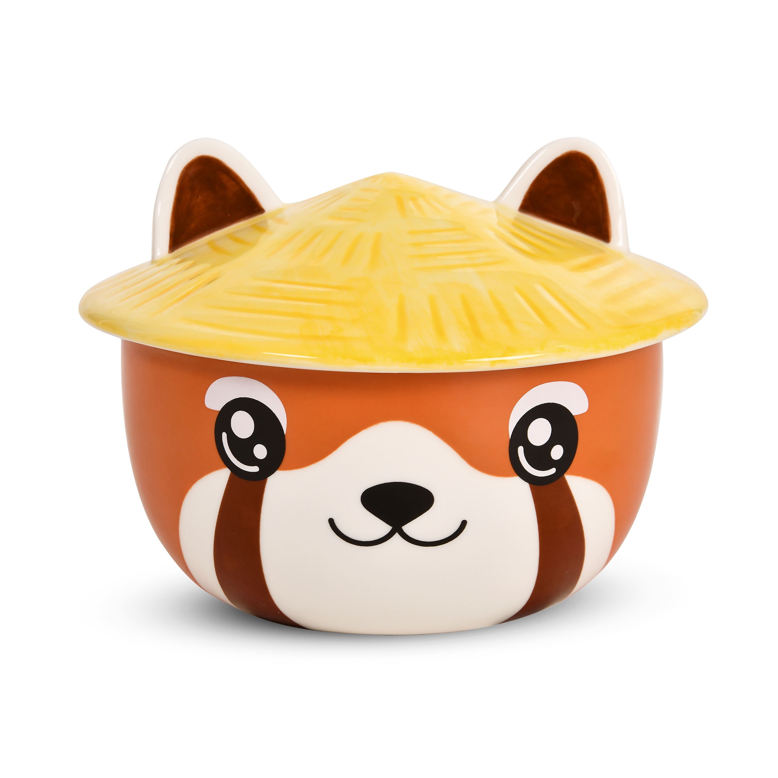 Immagine del prodotto Ciotola Kawaii del Panda Rosso con coperchio per fan dell'Anime