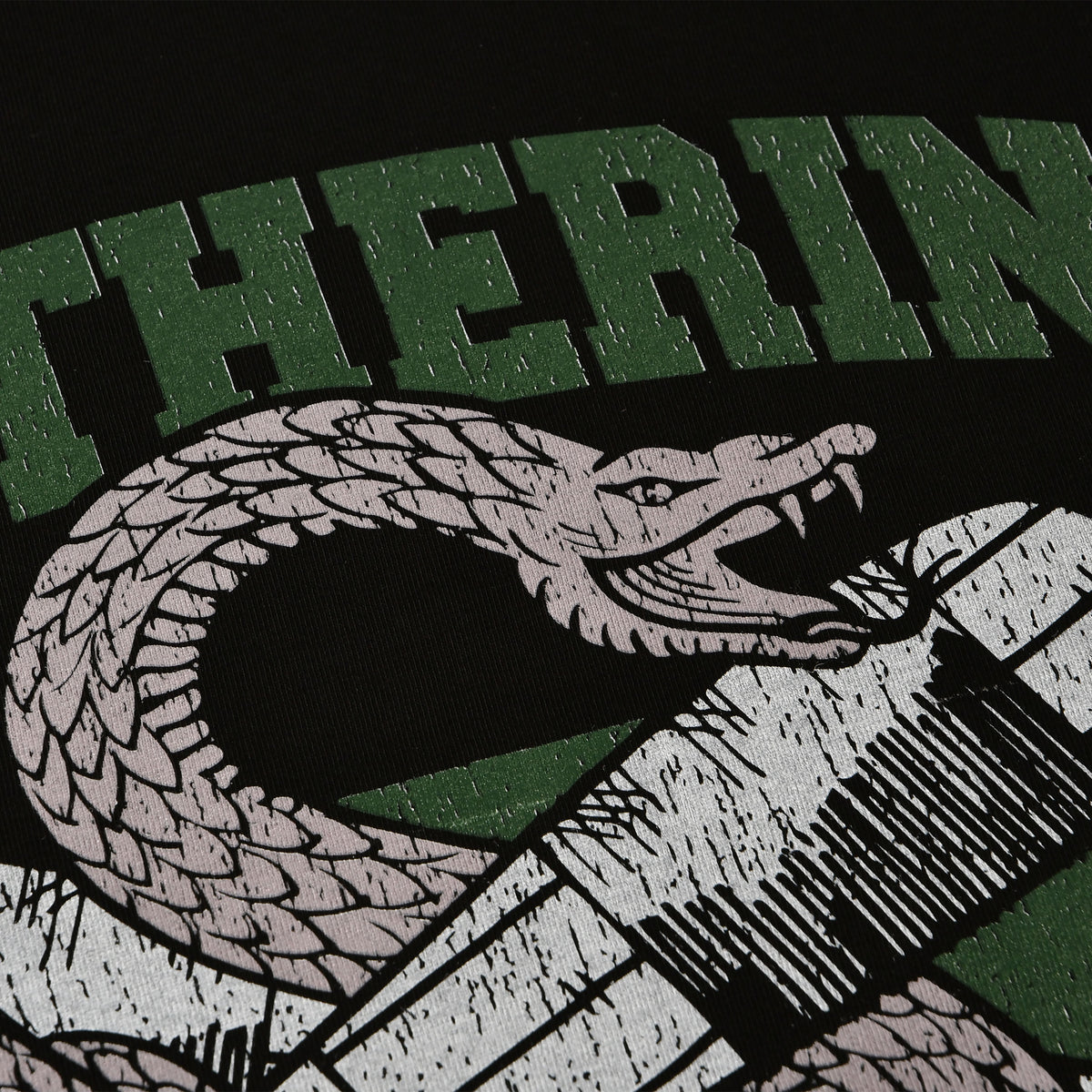 Immagine del prodotto T-shirt nera del college Quidditch di Slytherin - Harry Potter