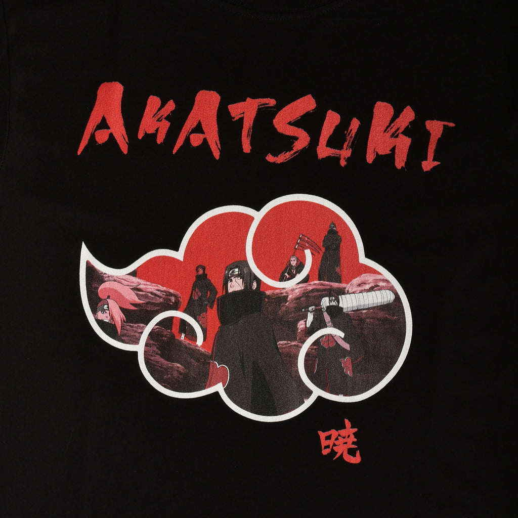 Product image Akatsuki T-Shirt black - Naruto Shippuden