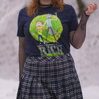 Immagine del prodotto Rick e Morty - T-shirt Portal blu