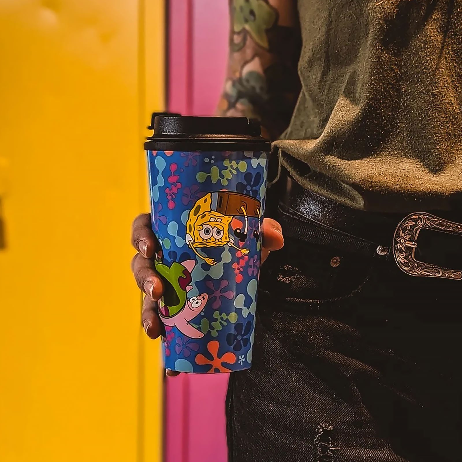 Immagine del prodotto SpongeBob - Patrick e SpongeBob bicchiere da viaggio