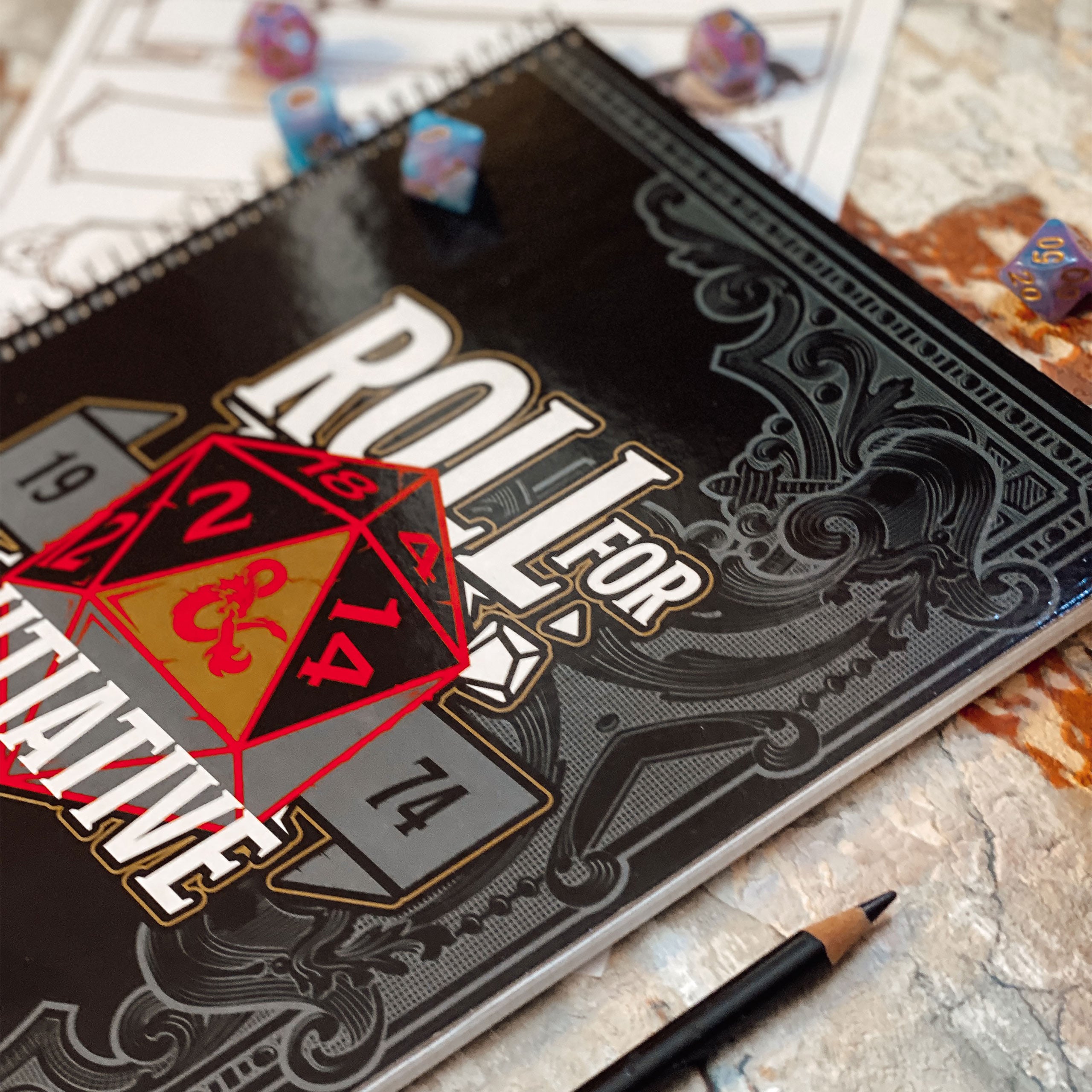 Immagine del prodotto Dungeons & Dragons - Roll For Initiative Quaderno A4