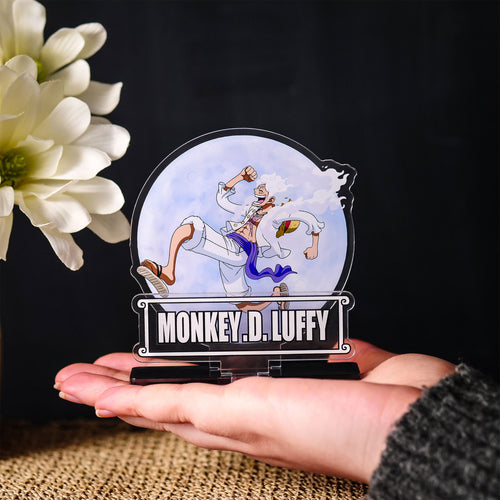 Immagine del prodotto One Piece: Gear 5 - Figura in acrilico di Monkey D. Luffy in corsa