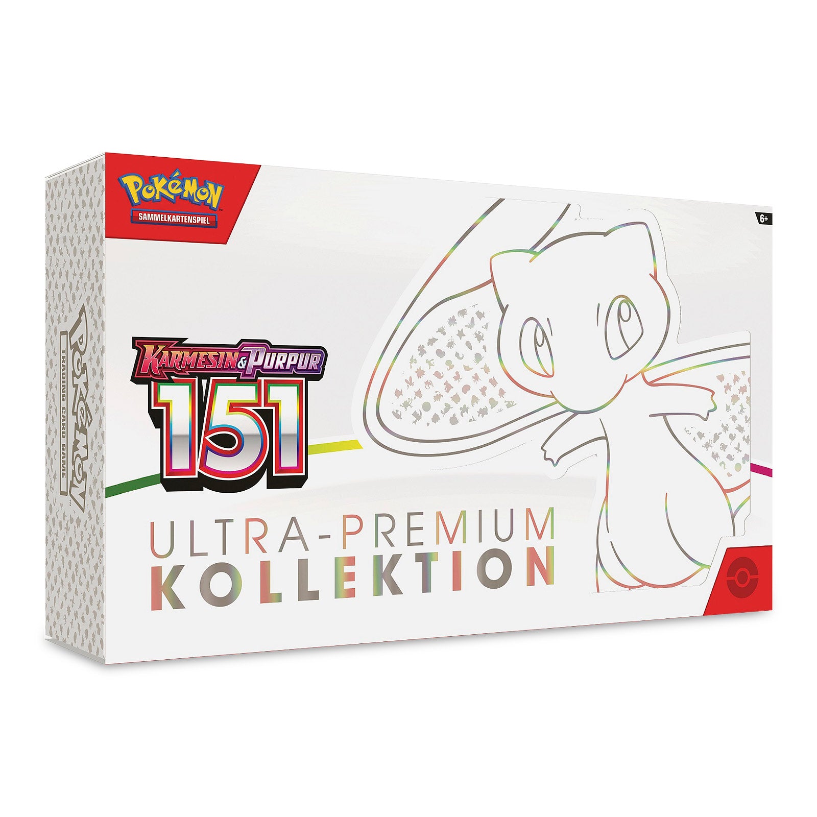 Immagine del prodotto Pokemon - Cremisi & Porpora 151 Mew Ultra Premium Box di Carte Collezionabili
