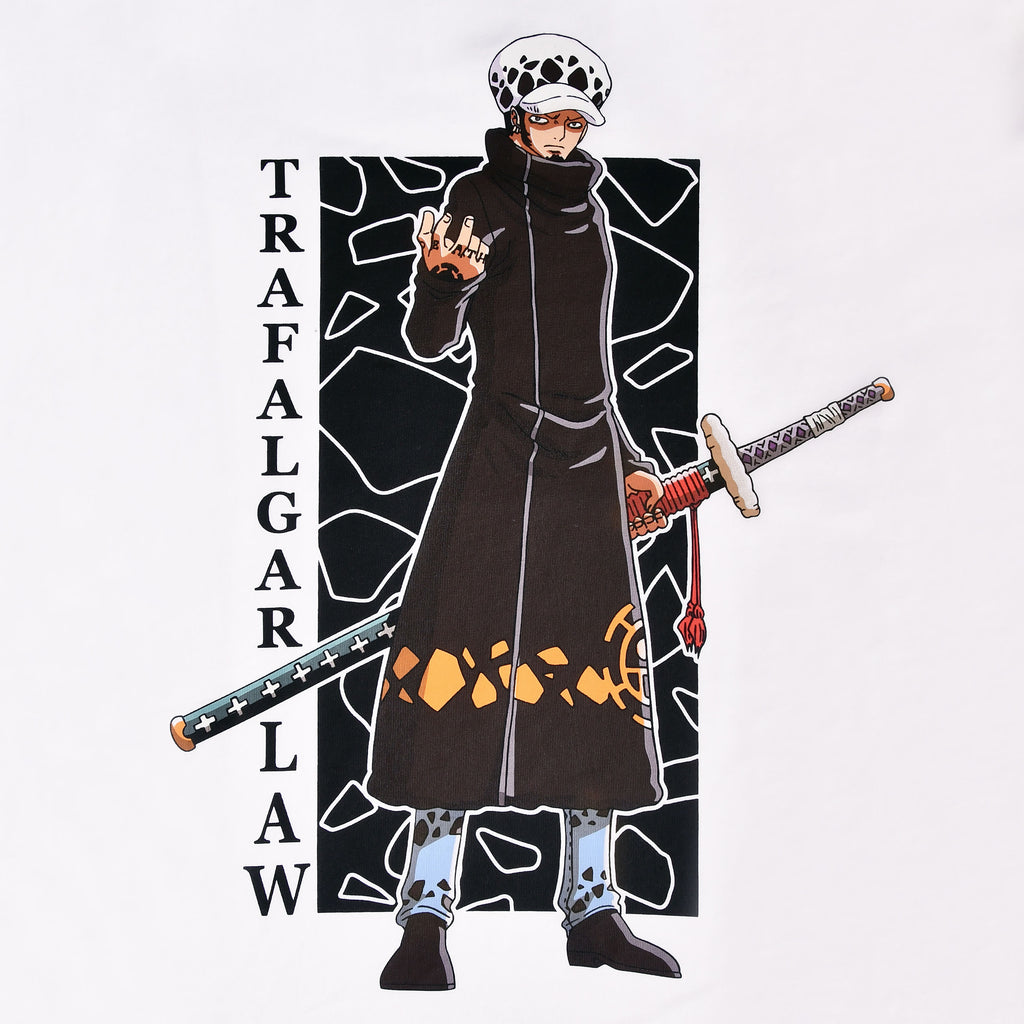 Immagine del prodotto One Piece - T-shirt bianca di Trafalgar Law