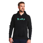 Immagine del prodotto Rick e Morty - Felpa con cappuccio Portal Boyz Glow in the Dark nera